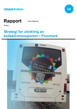 Rapport - Finnmark fylkeskommune