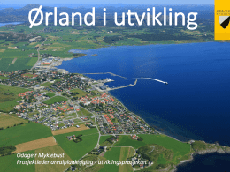 Arealplanlegging Ørland
