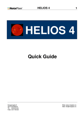 helios 4 - Notaplan