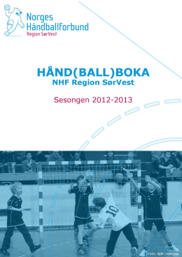 Hånd(ball)boka – Sesongen 2012 - 2013 1