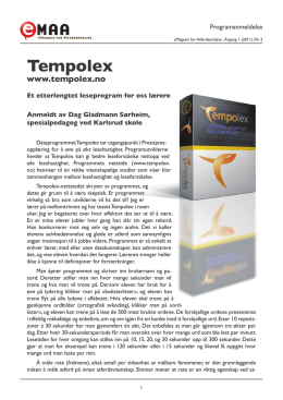 Tempolex