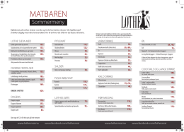 MATBAREN - Lothes Mat & Vinhus