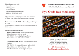 Mikkelsmess 2014 - Kirkeaktuelt.no