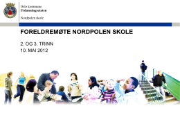 Utdanningsetaten - Nordpolen skole