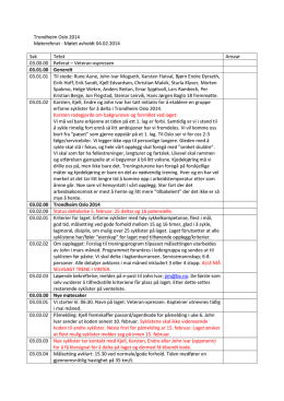 Møtereferat 2014-02-04 - Tvk