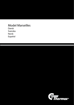 Model Marseilles - Thermex Scandinavia AS