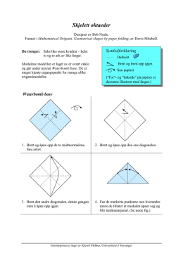Skjelett oktaeder