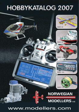 Hobbykatalogen 2007 - Norwegian Modellers