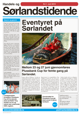 NR 4 2012 - Sørlandstidende