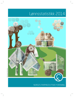 Lønnsstatistikk 2014 - Norges Farmaceutiske Forening