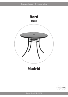 Madrid Bord