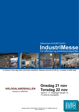 IndustriMesse - Lindberg & Lund AS