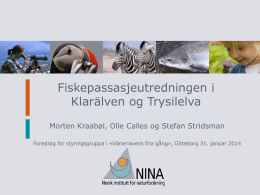 Fiskepassasjeutredningen i Klarälven og Trysilelva