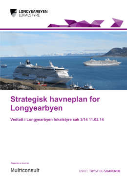 Strategisk havneplan for Longyearbyen
