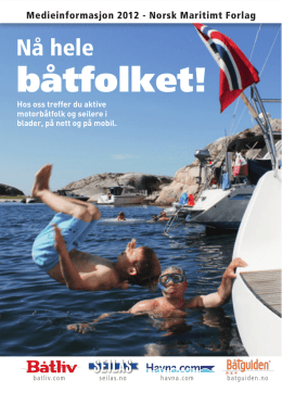 båtliv - Norsk Maritimt Forlag AS