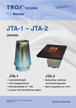JTA-1 – JTA-2
