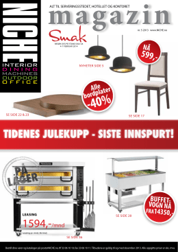 -40% -40% - NICHE.no