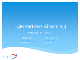 Lean - TQM Partner