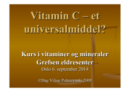 UnoVita_2014_Vitamin C - et universalmiddel_6.9.Grefsen