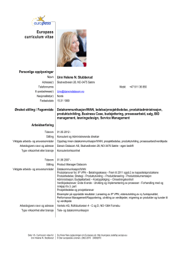 CV Unn Helene N.Stubberud