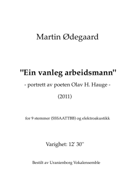 score-pdf - Martin Ødegaard