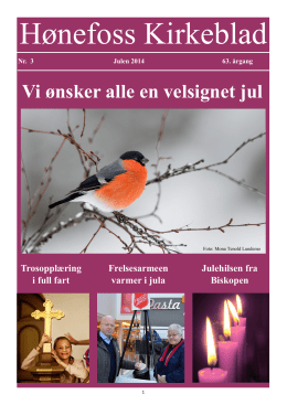 Hønefoss kirkeblad nr. 03 jul 2014