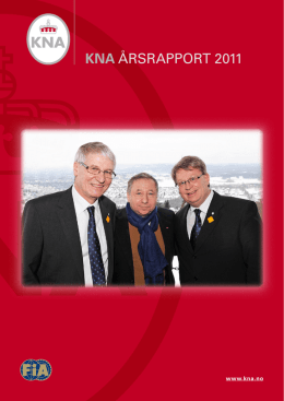 KNA Årsrapport 2011 ( PDF )