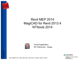 Revit MEP 2014 MagiCAD for Revit 2013.4