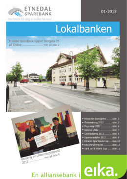 Lokalbanken 01-2013