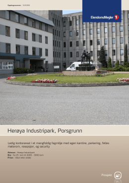 klikk for prospekt - Herøya Industripark