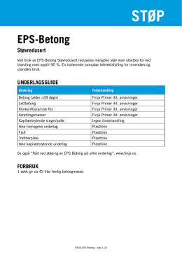 EPS-Betong