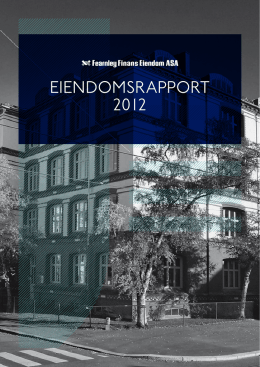 EiEndomsrapport 2012 - Fearnley Project Finance
