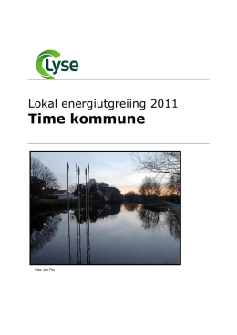 Time kommune - Lysenett.no