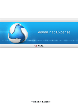 Visma.net Expense Elektronisk hjelp