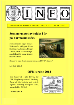 PDF-visning - Oslo Filatelistklubb