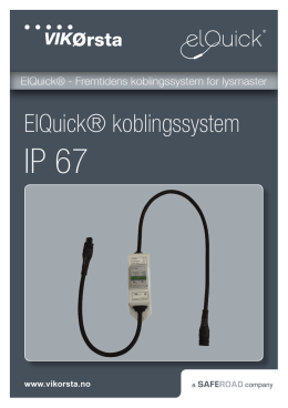 ElQuick® koblingssystem