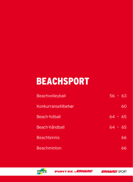 BEACHSPORT - Egas Sport AS