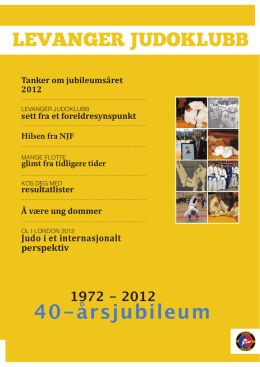 Jubileumsskrift LJK 40 år 2012