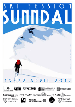 Sunndal Ski Session - Contrast Adventure