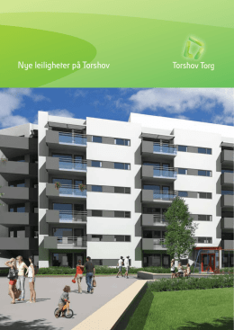Nye leiligheter på Torshov