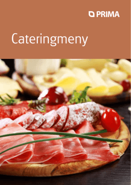 Cateringmeny