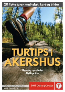 Turtips i Akershus - Den Norske Turistforening