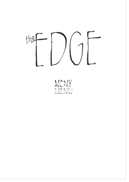 Meny - The Edge