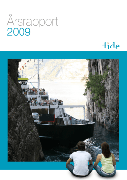 Årsrapport 2009 (pdf 4,9 MB)