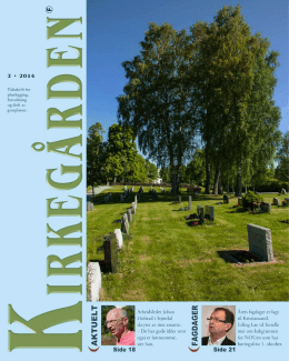 navnet minnelund - Norsk forening for Kirkegårdskultur