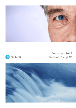 Årsrapport 2012 Statkraft Energi AS