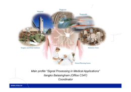 Main profile “Signal Processing in Medical Applications