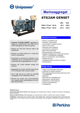 6TG2AM GENSET.pub - Universal Diesel AS