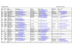 Laglederliste 2014