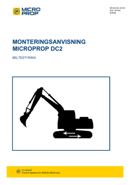 MONTERINGSANVISNING MICROPROP DC2
